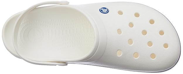 Crocs Unisex Adult White Crocband Clog