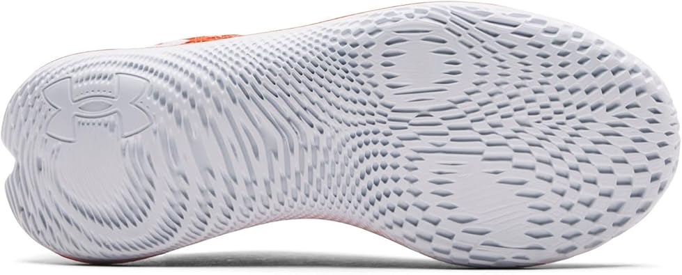 Under Armour Flow Velociti Wind SyntheticTextile Orange Trainers 6 US Shoes - BRANDSAT50
